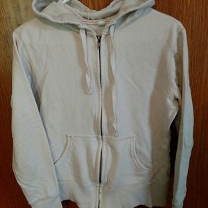 Ladies full zip sweatshirt